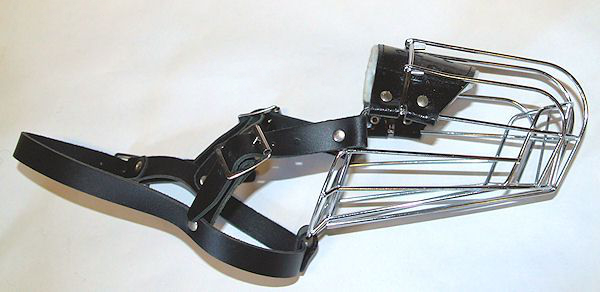 Maulkorb – Metall lang